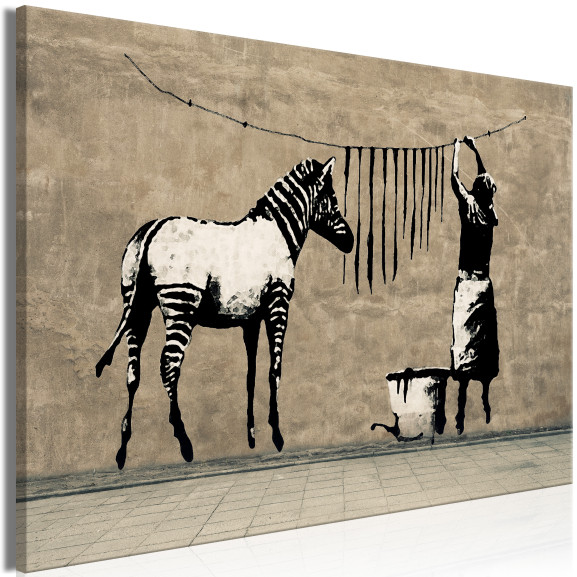 Tablou Banksy: Washing Zebra On...