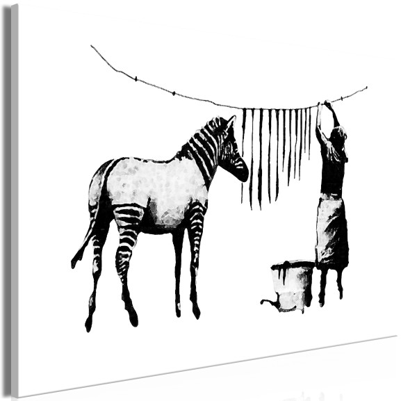 Tablou Banksy: Washing Zebra (1 Part)...