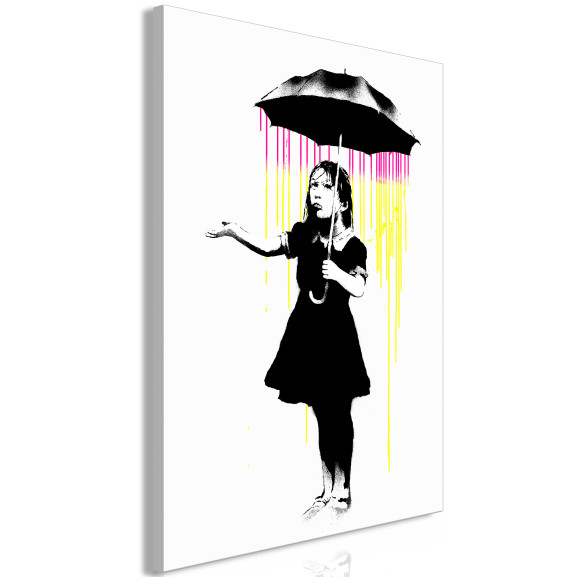 Tablou Girl With Umbrella (1 Part)...