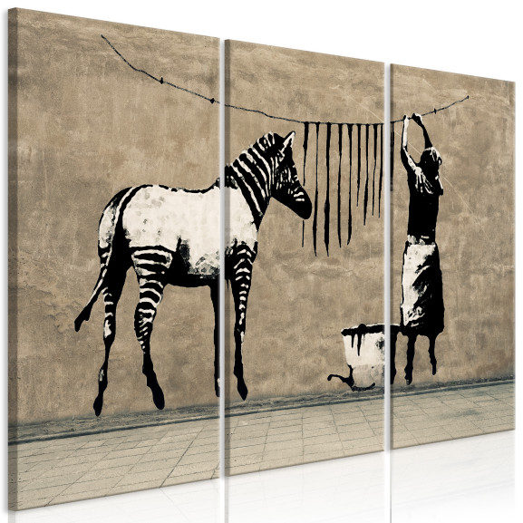 Tablou Banksy: Washing Zebra On...