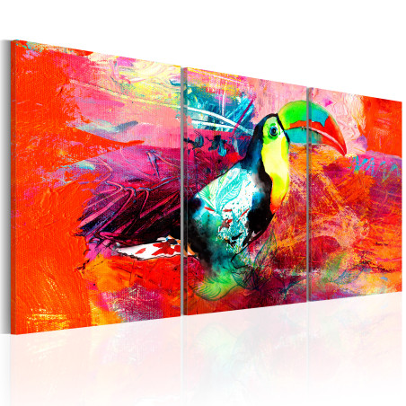 Tablou Colourful Toucan-01