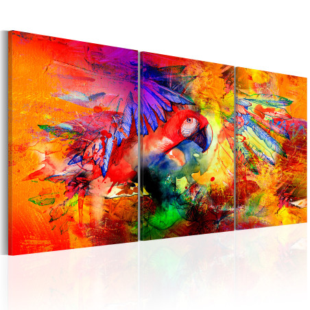 Tablou Colourful Parrot-01