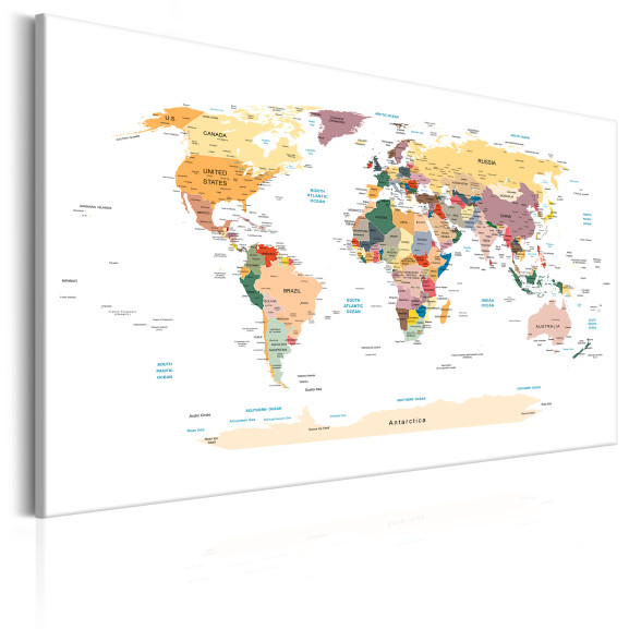 Tablou World Map: Travel Around The...