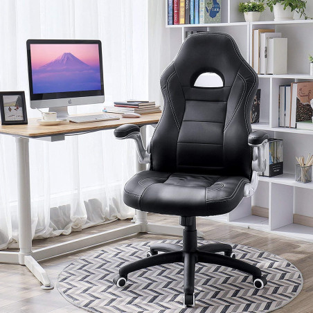 Scaun Birou Office, Ergonomic Si Cotiera Reglabilă, 85 x 66 x 34 cm-01