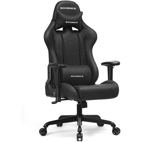 Scaun Birou Ergonomic Gaming Free, Negru, 69 x 71 x 128 Cm-01