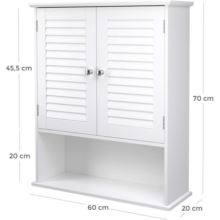 Dulap suspendat Baie Cottage 1, 40 x 16 x 60 cm-01