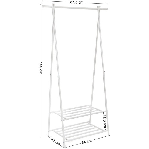 Cuier Haine Tube White