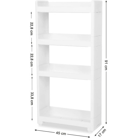 Etajera Depozitare 5, 45 x 17 x 91 cm-01