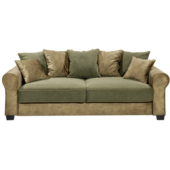 Canapea Fixa Aura, Olive, 215 x 95 x...