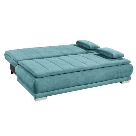 Canapea Extensibila Elena, Verde, 208 x 93 x 105 cm-01