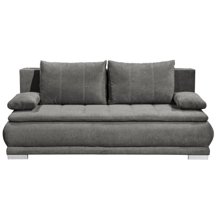 Canapea Extensibila Elena, Gri, 208 x 93 x 105 cm-01