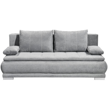 Canapea Extensibila Elena, Gri Inchis, 208 x 93 x 105 cm-01