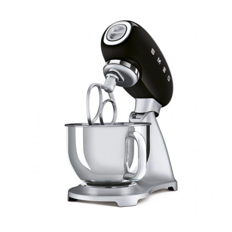 Mixer Cu Bol SMEG SMF02BLEU ,Stilul Anilor 50, Argintiu, 4.8 L-01