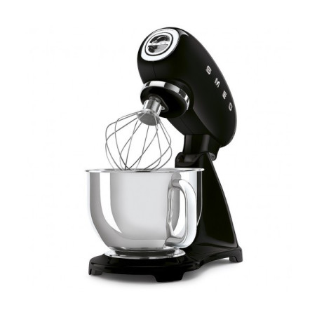 Mixer Cu Bol SMEG SMF03BLEU, Stilul Anilor 50, Negru, 4.8 L-01