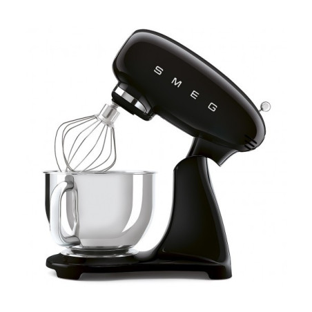 Mixer Cu Bol SMEG SMF03BLEU, Stilul Anilor 50, Negru, 4.8 L-01