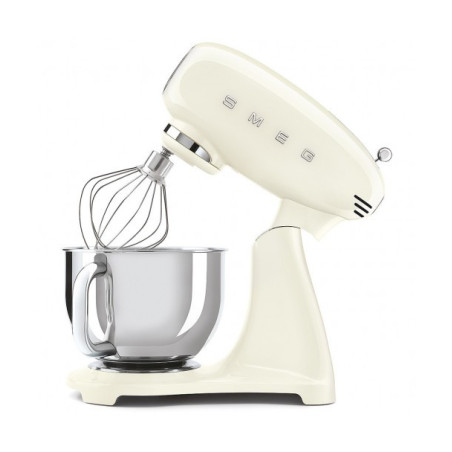 Mixer Cu Bol SMEG SMF03CREU, Stilul Anilor 50, Crem, 4.8 L-01