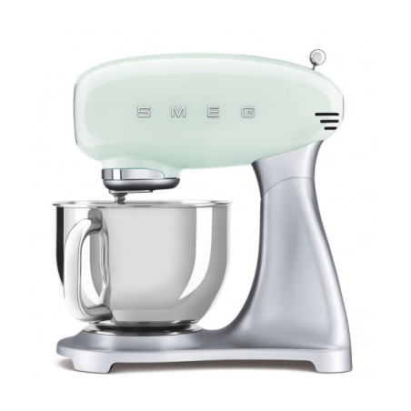 Mixer Cu Bol SMEG SMF02PGEU, Stilul Anilor 50, Verde Pastel, 4.8 L-01