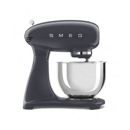 Mixer Cu Bol SMEG SMF03GREU, Stilul Anilor 50 ,Gri, 4.8 L-01