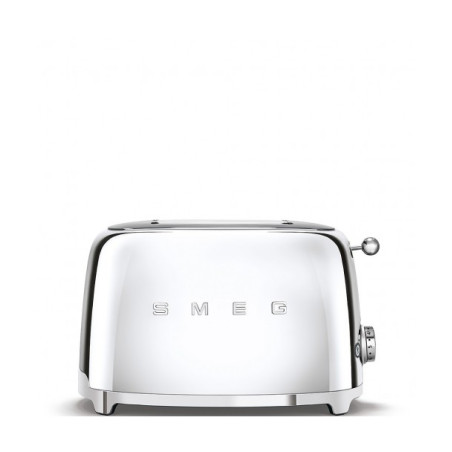 Toaster 2 Felii SMEG TSF01SSEU, Stilul Anilor 50 ,Crom-01