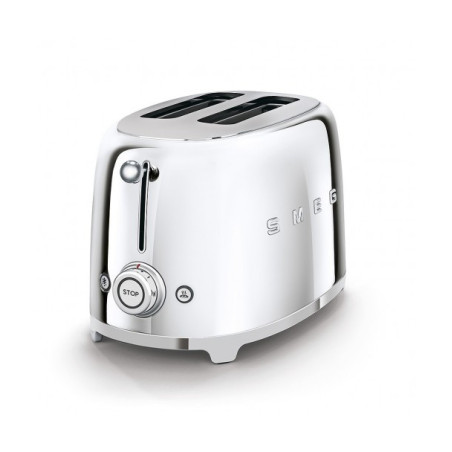 Toaster 2 Felii SMEG TSF01SSEU, Stilul Anilor 50 ,Crom-01