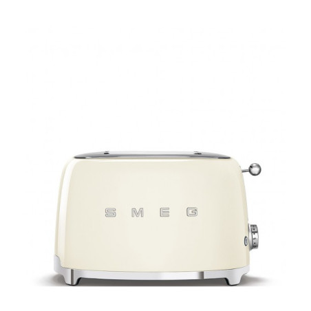 Toaster 2 Felii SMEG TSF01CREU, Stilul Anilor 50, Crem-01