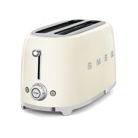 Toaster 4 Felii SMEG TSF02CREU, Stilul Anilor 50, Crem-01