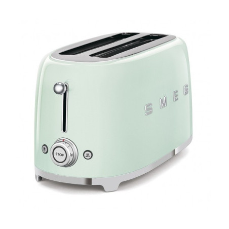 Toaster 4 Felii SMEG TSF02PGEU, Stilul Anilor 50, Verde Pastel-01