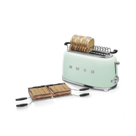 Toaster 4 Felii SMEG TSF02PGEU, Stilul Anilor 50, Verde Pastel-01