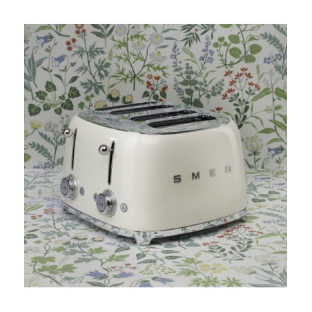 Toaster 4 Felii SMEG TSF03CREU, Stilul Anilor 50, Crem-01