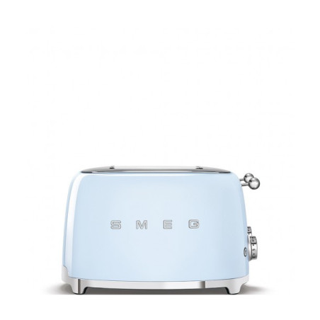 Toaster 4 Felii SMEG TSF03PBEU, Stilul Anilor 50, Albastru Pastel-01