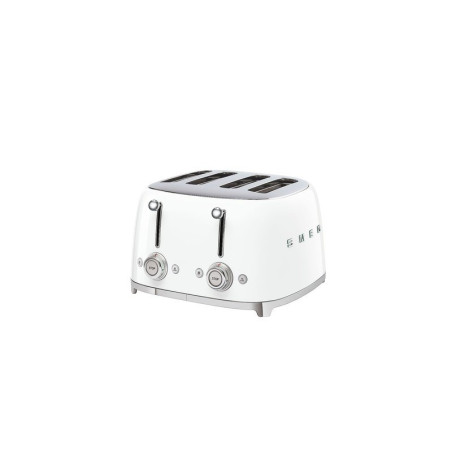 Toaster 4 Felii SMEG TSF03WHEU, Stilul Anilor 50, Alb-01