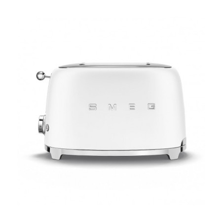 Toaster 2 Felii SMEG TSF01WHMEU, Stilul Anilor 50, Alb-01