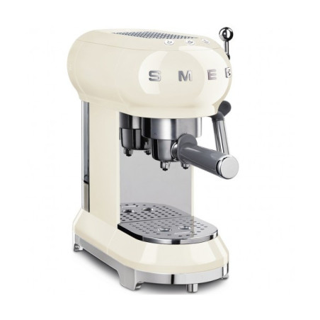 Espressor Manual SMEG ECF01CREU, Stilul Anilor 50, Crem-01