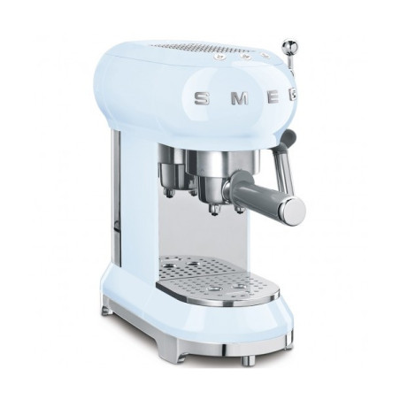 Espressor Manual SMEG ECF01PBEU, Stilul Anilor 50, Albastru Pastel-01