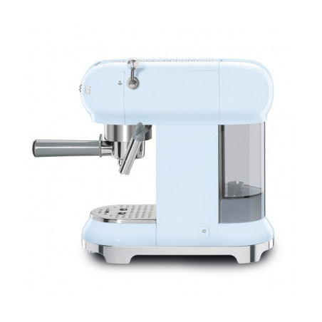 Espressor Manual SMEG ECF01PBEU, Stilul Anilor 50, Albastru Pastel-01