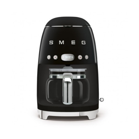 Cafetiera SMEG DCF02BLEU, Stilul Anilor 50, Negru-01