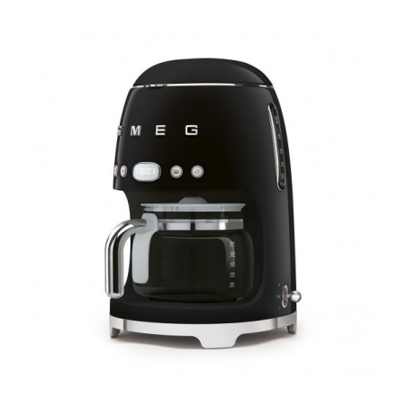 Cafetiera SMEG DCF02BLEU, Stilul Anilor 50, Negru-01