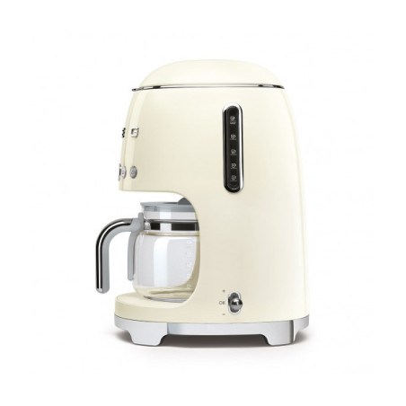 Cafetiera SMEG DCF02CREU, Stilul Anilor 50, Crem-01