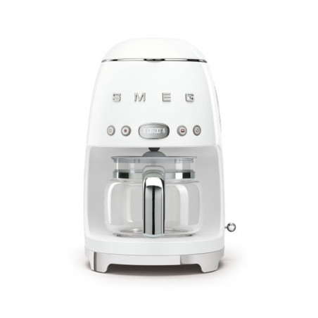 Cafetiera SMEG DCF02WHEU, Stilul Anilor 50, Alb-01