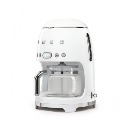 Cafetiera SMEG DCF02WHEU, Stilul Anilor 50, Alb-01