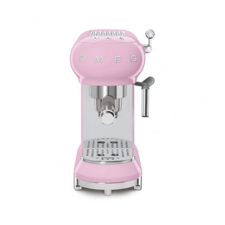 Espressor Manual SMEG ECF01PKEU, Stilul Anilor 50, Roz-01