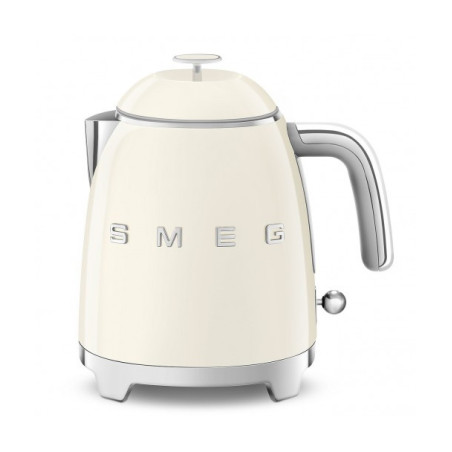 Mini Fierbator Electric SMEG KLF05CREU, Stilul Anilor 50, Crem, 20 x 20 x 15.2 cm-01