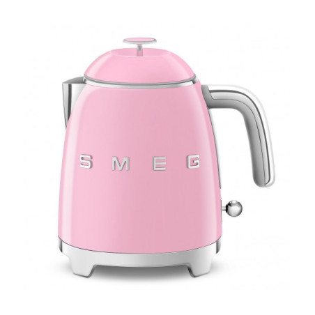 Mini Fierbator Electric SMEG KLF05PKEU, Stilul Anilor 50, Roz, 20 x 20 x 15.2 cm-01