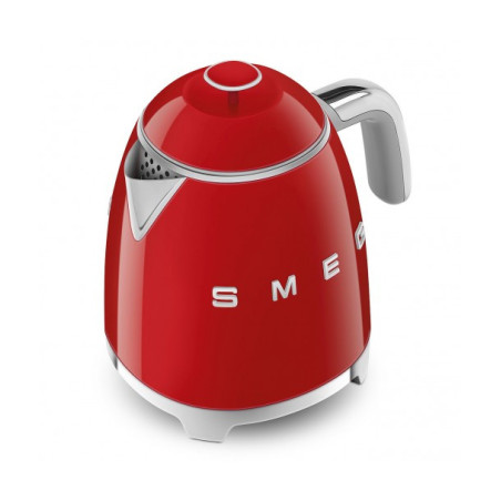 Mini Fierbator Electric SMEG KLF05RDEU, Stilul Anilor 50, Rosu, 20 x 20 x 15.2 cm-01