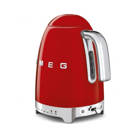 Fierbator Electric SMEG KLF04RDEU, Stilul Anilor 50, Rosu, 27.5 x 22.6 x 17.1 cm-01