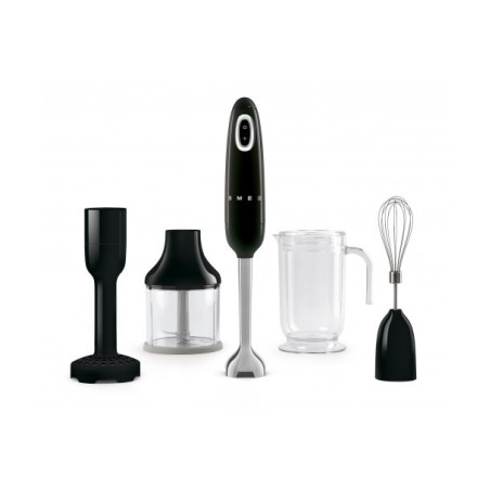 Blender De Mana SMEG HBF02BLEU, Stilul Anilor 50, Negru-01