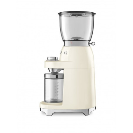 Rasnita De Cafea SMEG CGF01CREU, Stilul Anilor 50, Crem-01