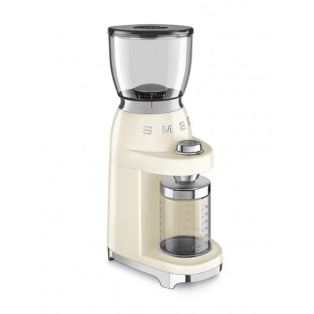 Rasnita De Cafea SMEG CGF01CREU, Stilul Anilor 50, Crem-01