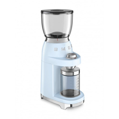 Rasnita De Cafea SMEG CGF01PBEU, Stilul Anilor 50, Albastru Pastel-01