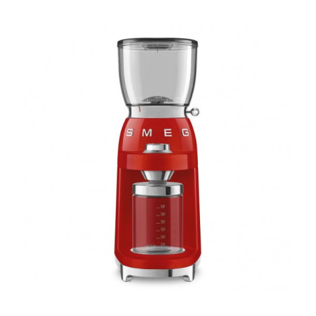 Rasnita De Cafea SMEG CGF01RDEU, Stilul Anilor 50, Rosu-01